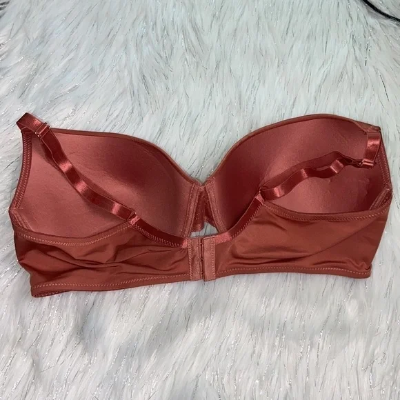 3/$30 Danskin Rust Orange Underwire Bra 42D - Picture 7 of 13
